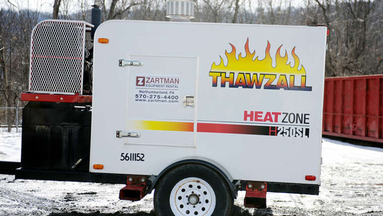 Thawzall Heater Rental