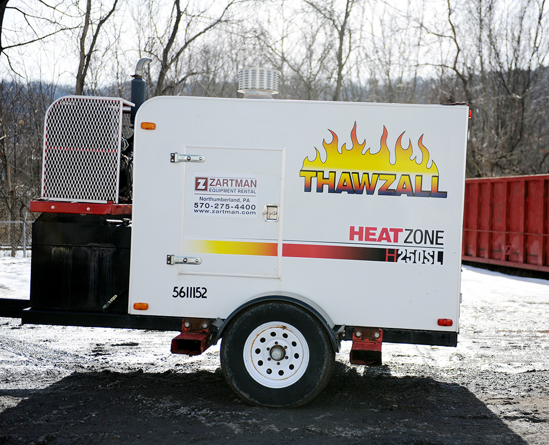 Thawzall Heater Rental